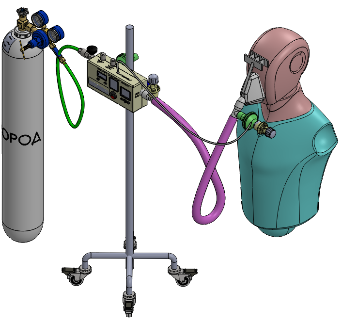 AirFlife CPAP — Conjunto